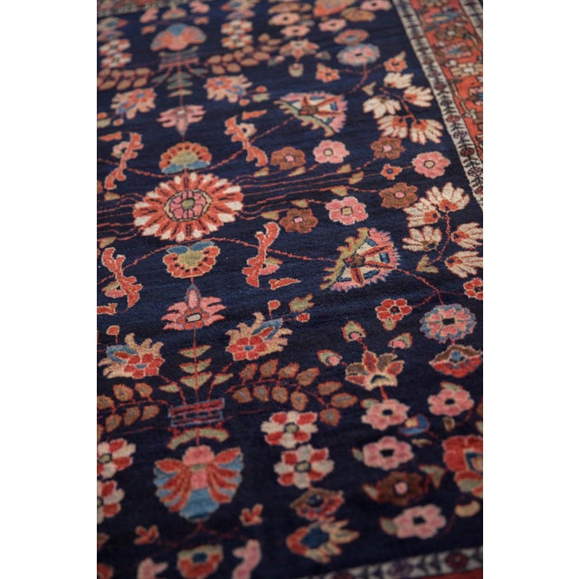 1920s Antique Mohajeran Sarouk Rug - 3'5" x 4'10" For Sale - Image 5 of 10