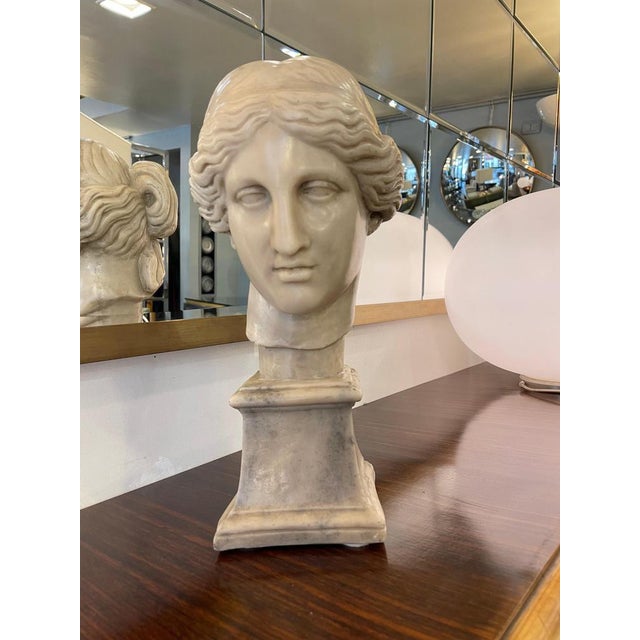 Bust of Aphrodite / Venus, Early 1800s, Marble For Sale - Image 4 of 8