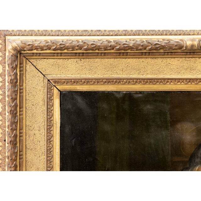 Black After Raphael "Orleans Madonna" Oil on Canvas For Sale - Image 8 of 10