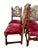 Baroque Set of Four Baroque-Style Needlepoint Chairs For Sale - Image 3 of 15
