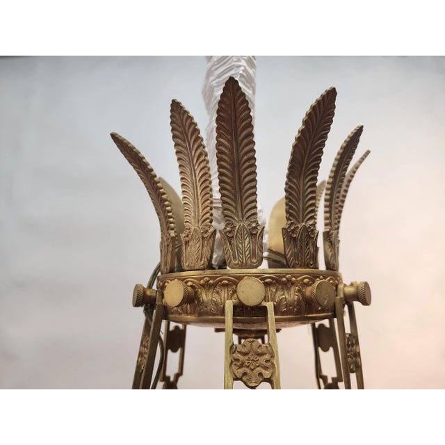 Traditional Late 19th Century Gilt Bronze Traditional Russian Chandelier For Sale - Image 3 of 12