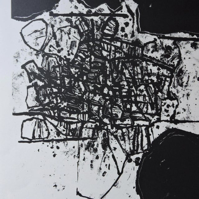 1960s Lithographic Poster by Guillaume Corneille, 1960 For Sale - Image 5 of 7