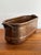 Long Rustic Copper Planter Cachepot With Handles For Sale - Image 6 of 9