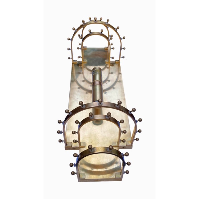 Visual Comfort Carrier & Company Cadence Large Tiered Sconce in Hand-Rubbed Antique Brass S 2651hab-Am For Sale - Image 9 of 18