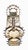 Visual Comfort Carrier & Company Cadence Large Tiered Sconce in Hand-Rubbed Antique Brass S 2651hab-Am For Sale - Image 9 of 18