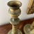 Antique French Empire Brass Candleholders For Sale In New York - Image 6 of 8