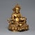 This is a finely cast vintage gilt-bronze statue of Yellow Jambhala, the Buddhist God of Wealth and a popular deity in...