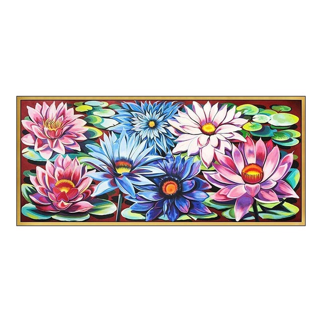 1980s Water Lilies II, Lowell Nesbitt For Sale