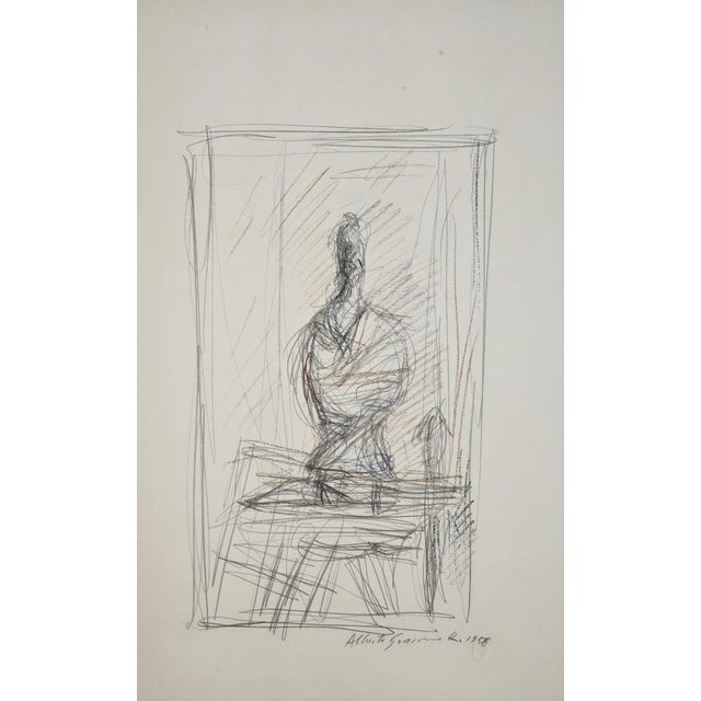 1960s Alberto Giacometti, Studio Interior, 1963, Lithograph For Sale - Image 5 of 9