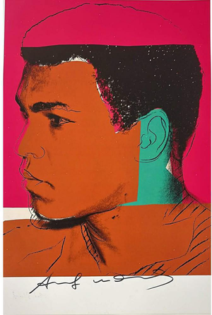 Andy Warhol, Muhammed Ali, Graphic Print