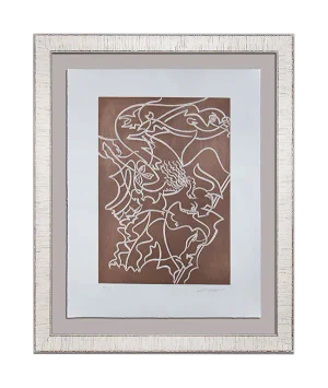 Andre Masson Original Etching Hand Signed* & Numb + "Athena" W/ Frame