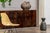 Brown Large Sideboard by Aldo Tura, Italy, 1970s For Sale - Image 8 of 15