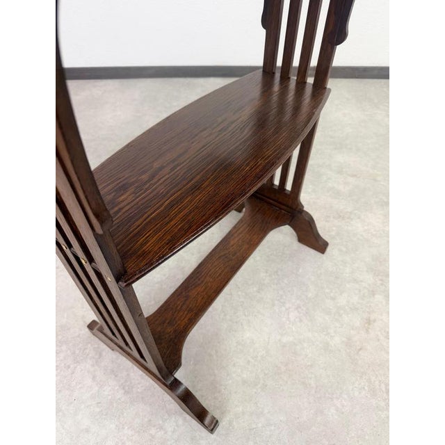 Wood Serving Table in the style of Vienna Secession, 1890s For Sale - Image 7 of 14