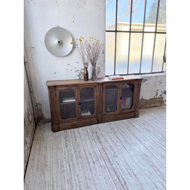 Oak Display Cabinet, 1920s For Sale - Image 9 of 18