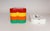 Mid Century Mexican Modern Stacking Rainbow Picnic Tray Set by Pymsa For Sale In New York - Image 6 of 14