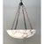 Late 20th Century Vintage Alabaster Bowl Pendant Light For Sale - Image 5 of 12