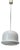 Vintage Czechoslovakian Opaline Glass Pendant Lamp, 1970 For Sale