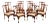E.J. Victor Chippendale Style Set of Ten Mahogany Dining Chairs For Sale