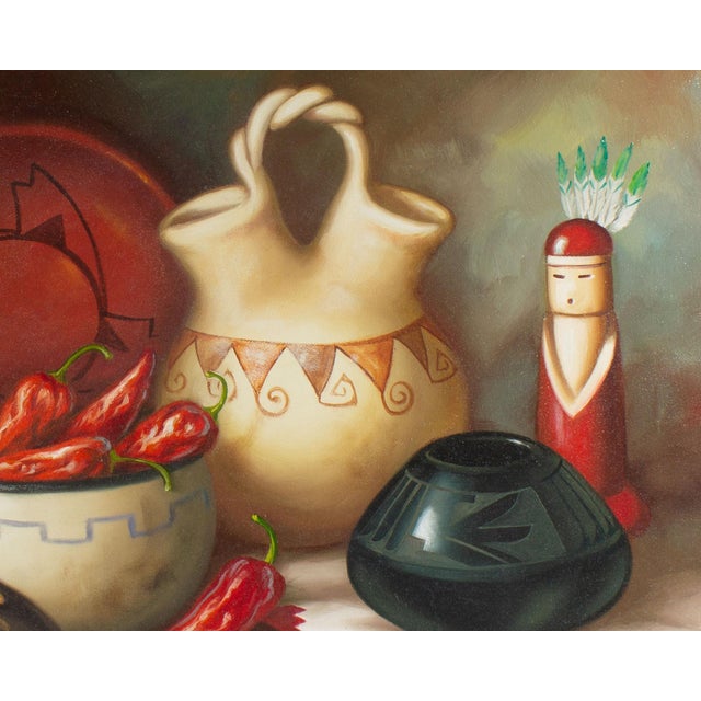 Contemporary Oil on Canvas Still Life Painting by Sonco Carrasco For Sale - Image 3 of 7