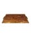 Hollywood Regency Hollywood Regency Great Brass & Burl Tray, Italy 1970s For Sale - Image 3 of 8