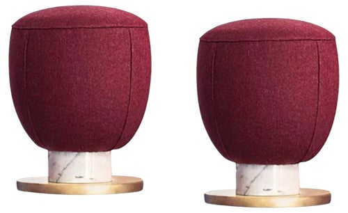 Set of Collection Red Puff Toad Stools by Pepe Albargues