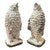 1980s 1980s Victorian Style Penguin Bird Form Shell Art Bookends / Figurines - Pair For Sale - Image 5 of 5