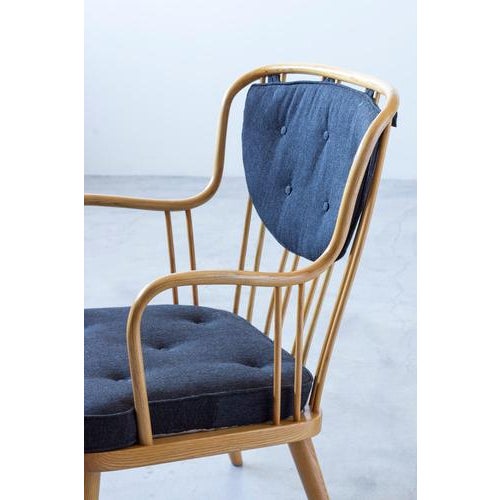 Vintage Armchair by Aage Herman Olsen, 1940s For Sale - Image 4 of 14