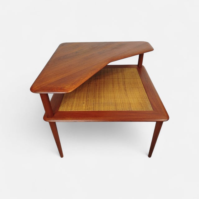 Mid-Century Danish Teak Model Minerva Coffee Table by Hvidt and Orla for France & Son, 1960s For Sale - Image 14 of 15