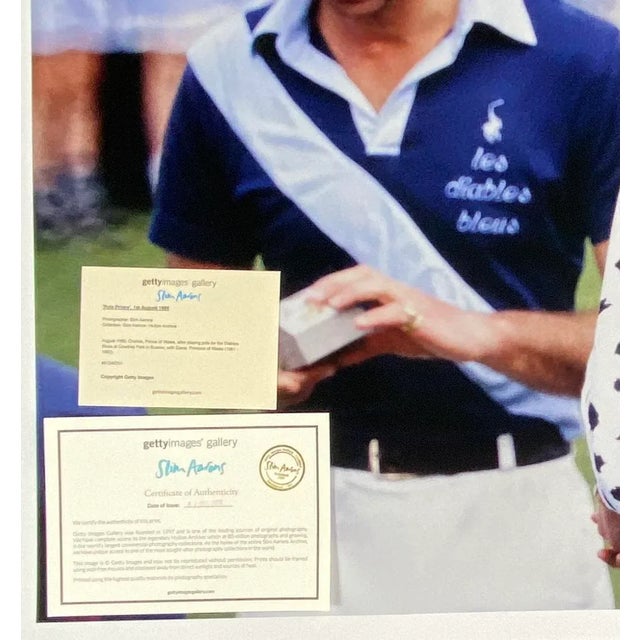 "Polo Prince" featuring Prince Charles and Princess Diana by Slim Aarons. UNFRA30x40 C-Print Just Arrived. Ships ASAP....