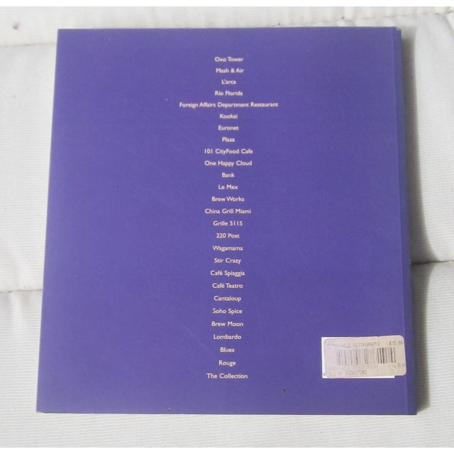 Wonderful reference book on restaurant design. There is an inscription to me when I received it in 1998. Otherwise, it's...