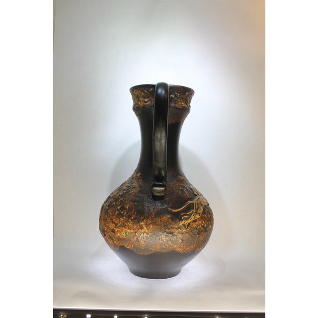 West German Ceramic Ewer by Walter Gerhards, 1970s For Sale - Image 10 of 12