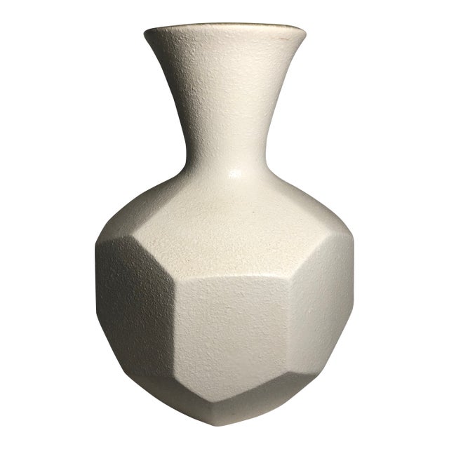 Royal Haeger Mid Century Textured Geometrical Cubist Case For Sale