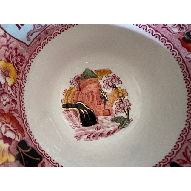 Mid 19th Century Hand Painted Staffordshire Oversized Cup and Saucer For Sale - Image 15 of 17