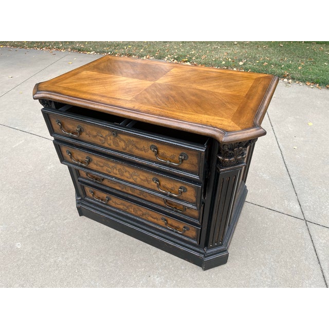 Hooker Furniture North Hampton Collection Ebonized Maple Lateral Filing Cabinet For Sale - Image 12 of 12