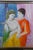 Late 20th Century The Lovers Emulation Oil Painting on Canvas After Pablo Picasso 31" For Sale - Image 6 of 11