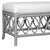 Lillian Bench - Light Gray For Sale In West Palm - Image 6 of 8