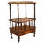 Wood Victorian Burr Walnut Inlaid Canterbury, 1870s For Sale - Image 7 of 7