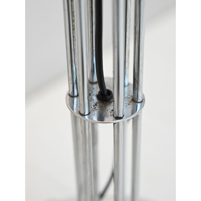 Piano Lamp with Lampshade in Rattan, 1960s For Sale - Image 10 of 12