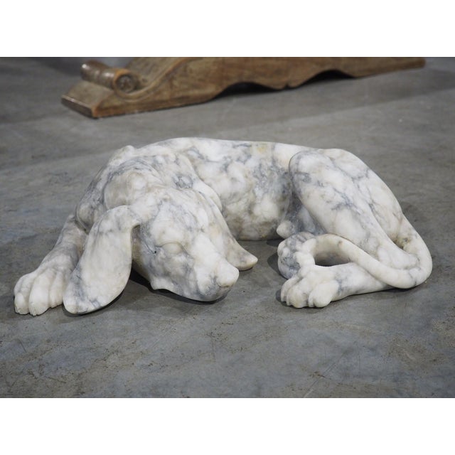 More information coming soon… A must-have for any animal or dog lover, this sculpture of a sleeping hound was hand-carved...