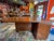 1930s French Geometric Art Deco Rose Wood and Chrome Executive Desk W/ Bookshelves For Sale - Image 5 of 17