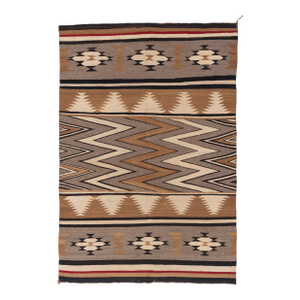 Antique Navajo Style Rug 3ft 9in X 5ft 4in
