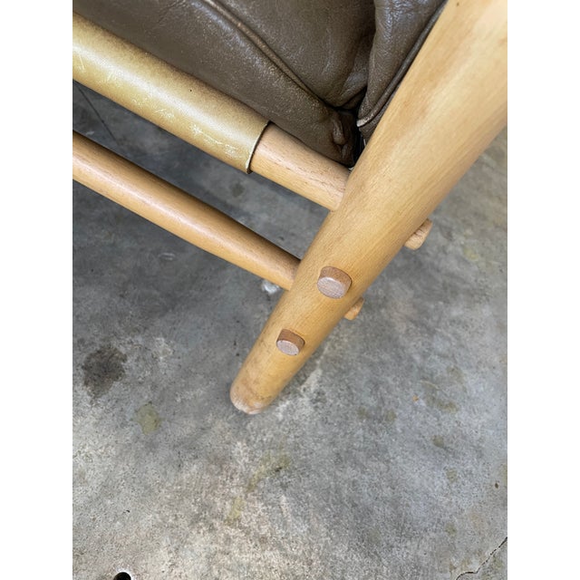 Arne Norell Ilona Safari Loveseat Danish Modern For Sale - Image 10 of 16