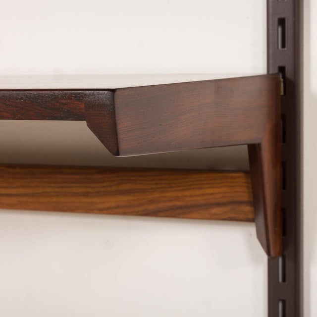 Rosewood Wall Unit by Kai Kristiansen for FM Mobler, Denmark, 1960s For Sale - Image 13 of 16
