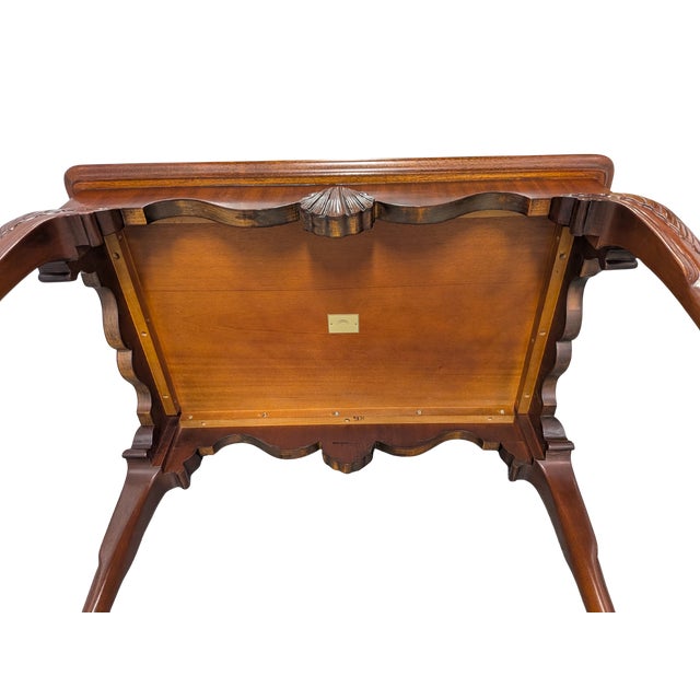 Kindel Furniture 1990s Kindel Irish Tea Table For Sale - Image 4 of 11