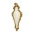 Baroque Baroque Style Gilt Crested Mirror, 1950s For Sale - Image 3 of 15