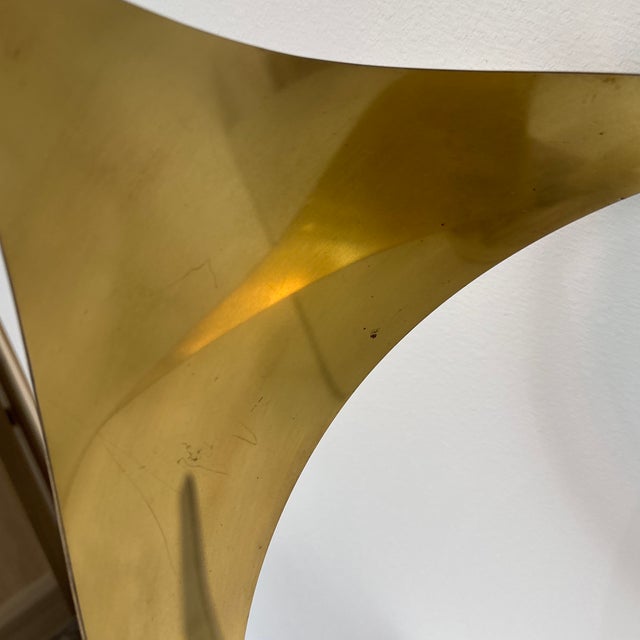 1980’s Modernist Abstract Brass Sculpture by Curtis Jeré For Sale - Image 9 of 9