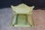 Antique Victorian French Country Louis XV Style Green Painted Settee Bench For Sale - Image 10 of 18