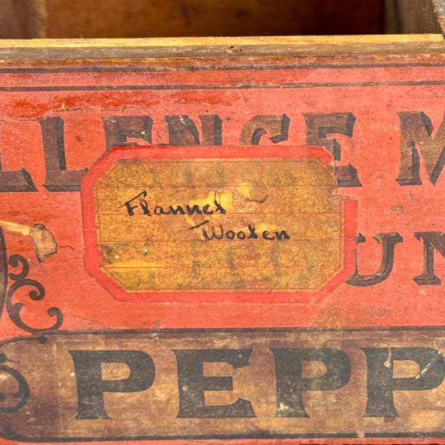 Vintage Primitive Wood Cupboard With Herbes Menu For Sale In New York - Image 6 of 8