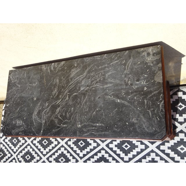 Louis Philippe Chest of Drawers in Walnut and Burl Walnut from Befos For Sale - Image 5 of 18