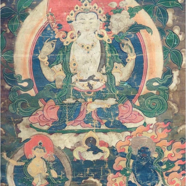 Chinese Tanga Textile, 18th Century For Sale - Image 3 of 9